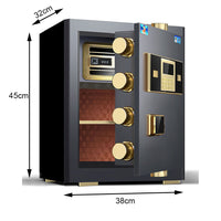 45cm Large Digital Electronic Safe Deposit Safe Security Box Office Home Cash Jewelry