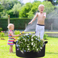1 Pack 100 Gallon 100cm 50cm Grow Bag Heavy Duty Thickened Plant Pots with Handles for Farming Gardening Tree