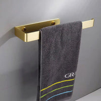Gold Kitchen Bathroom Paper Holder Towel Holder Self Adhesive or Screw Mount 31cm