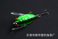 4x Popper Poppers 5cm Fishing Lure Lures Surface Tackle Fresh Saltwater
