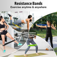 5 Pcs Resistance Bands Exercise Bands Resistance Bands Set Workout Bands Leg Yoga Bands