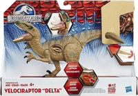 Hasbro Jurassic World Growler Velociraptor  Delta  with Lights and Sound 4+