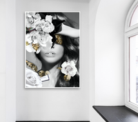 Interior Ave - Made In Italy - 90cm x 60cm White Framed Artwork