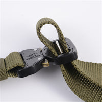 Mountgear Multifunctional Men's Outdoor Tactical Belt Outside Military Training Belt Green