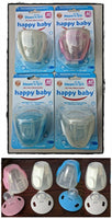 3 x 4 Pack (12) -  Happy Baby Steam n Go Cherry Silicone Soother