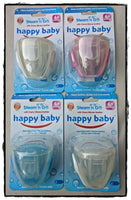 12 x 4 (48 Pieces) Pack - Bulk Buy Resell Happy Baby Steam n Go Cherry Silicone Soother