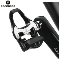 Self Lock Clip In Bike Pedals LOOK KEO Cleat MTB Road 700C Hybrid BMX - Rockbros Black