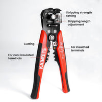 Kaiweets KWS-103 Self Adjusting Wire Stripper Wire Cutter Cable Stripper Clamp