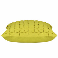 Pack of 4 Flux Mustard Yellow 3D Textured 45cm x 45cm Cushion Covers