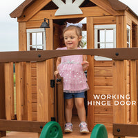 Discovery Echo Heights Cubby House with Slide