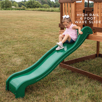 Discovery Echo Heights Cubby House with Slide