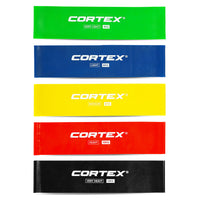 CORTEX 4kg to 14kg 5 Pack Flat Resistance Micro Wide Bands