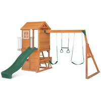 Kids Springlake Play Centre With 2.2m Green Slide