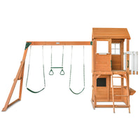 Kids Springlake Play Centre With 2.2m Green Slide