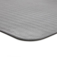 Reebok Double Sided Yoga Mat 1.76m*0.61m*6mm in Black/Grey