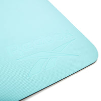 Reebok Double Sided Yoga Mat 1.76m*0.61m*6mm in Blue
