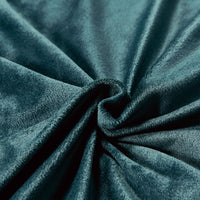 Corduroy Velvet Super King Bed Quilt Cover Set-Forest Green