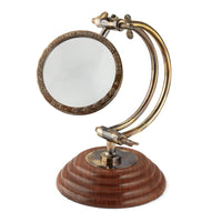 Curved Arm 100mm Desk Magnifying Glass