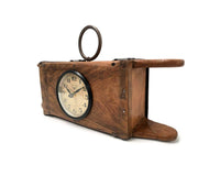 Table Clock - Recycled Brick Mould