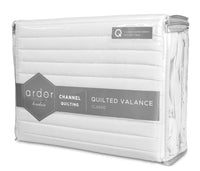 Quilted VALANCE - DOUBLE
