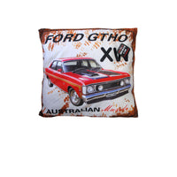 Australian Muscle Car Cushion XW Ford GTHO Red