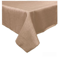 Emporio Slub Table Cloth Latte 180 cm Round