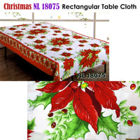 Christmas Rectangular Table Cloth NL18075 150x260cm