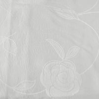 Jacquard Tablecloth Rosa Ivory 135 x 180 cm