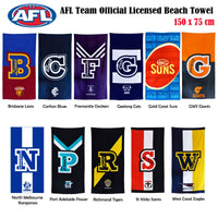 AFL Licensed Cotton Beach Towel GWS Giants