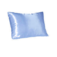Bambury Satin Standard Pillowcase Blue Haze