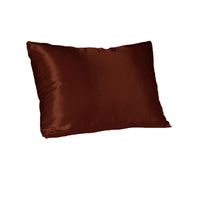 Bambury Satin Standard Pillowcase Chocolate