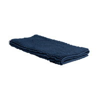 Chenille Toggle Bath Mat 50 x 80cm Navy