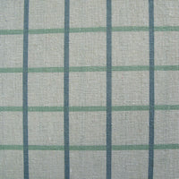 Cotton Grid Checks Oblong Table Cloth Blue 150 x 230cm