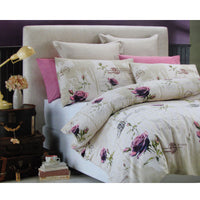 Belmondo French Rose Easy Care Quilt Cover Set Queen