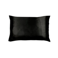 Invitation Satin Standard Pillowcase Nior Black