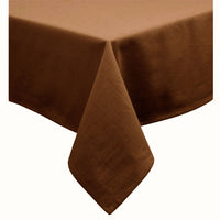 Hoydu Cotton Blend Table Cloth Copper 180cm Round