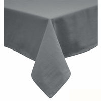 Hoydu Cotton Blend Table Cloth 180cm Round - SLATE GREY