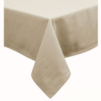 Hoydu Cotton Blend Table Cloth 150cm x 225cm  - PEBBLE