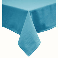 Hoydu Cotton Blend Table Cloth 170cm x 420cm  - Aqua