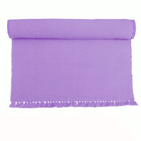 Hoydu Set of 2 - Cotton Ribbed Table Placemats Lavender Mist
