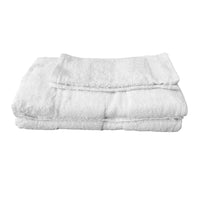 Pack of 4 - Egyptian Cotton Extra Large Bath Sheets and Face Washers set White