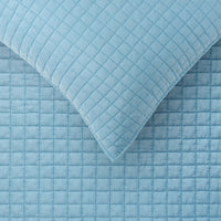 Accessorize Zane Blue Coverlet Set Queen/King