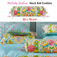 PIP Studio Melody Yellow Neck Roll Cushion