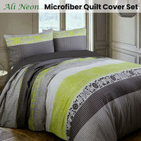 Big Sleep Ali Neon Quilt Cover Set Queen