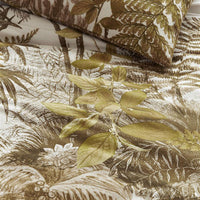 Bedding House Caribe Ochre Cotton Quilt Cover Set King