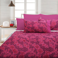 Accessorize Emma Pink Quilt Cover Set - King
