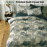 Big Sleep Matteo Printed Quilt Cover Set King
