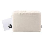 Accessorize Cotton Flannelette Sheet Set Ivory Double