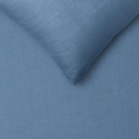 Vintage Design Homewares 100% Linen Brilliant Blue Sheet Set Double