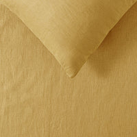 Vintage Design Homewares 100% Linen Ochre Sheet Set Double